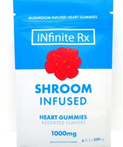 INfinite Rx Shroom Infused Heart Gummies Edibles (1000mg)