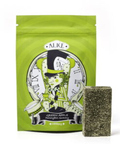 Alice – Green Apple Mushroom Gummies 1000mg